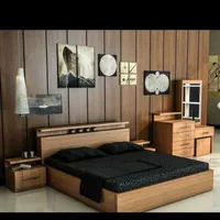 تخت خواب سرویس دونفره کد A1057