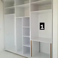 کتابخانه .کمد دیواری .کابینت ویژه حقوق بگیران|کتابخانه، شلف، قفسه‌های دیواری|گنبد کاووس, |دیوار