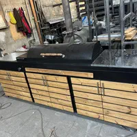 کباب پز  باربیکیو آبنما مدرن