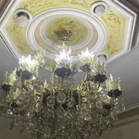 دوعدد لوستر ۱۰شاخه۲۰شعله همراه با دیوارکوب ست خودش|لوستر و چراغ آویز|گلستان (تهران), |دیوار
