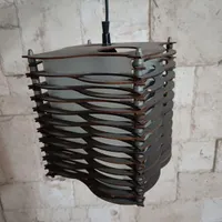 لوستر چوبی