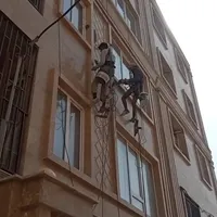 راپل پیچ رولپلاک نما عایق نما طناب بدون داربست