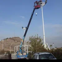 جرثقیل نیسان و خاوراسکلت سبدبالابر۱۶متر|خدمات حمل و نقل|مشهد, ایثارگران|دیوار