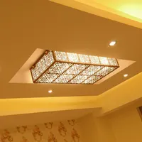 لوستر سقفی مستطیل معرق کاری شده