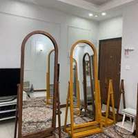 آینه کد 52 قدی چوب اورالس طبقهه دار هلال ۱۸۱در ۷۱|آینه|تهران, جنت‌آباد جنوبی|دیوار