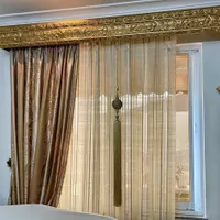 کتیبه منبت کاری شده|پرده، رانر، رومیزی|رشت, منظریه|دیوار