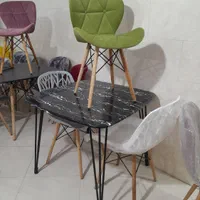 میزوصندلی پایه چوب وفلز شانار/shanar|میز و صندلی غذاخوری|گرگان, |دیوار