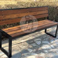 نیمکت پشتی‌دار ترموود ضدآب  تک‌نفره و سه‌نفره|صندلی و نیمکت|اصفهان, طاحونه|دیوار