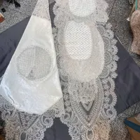 سرویس پنج تکه دانتل ترک رومیزی عمده وتک|پرده، رانر، رومیزی|تهران, بازار|دیوار
