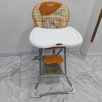 دو عدد صندلی غذا کودک مارک گراکو آمریکایی