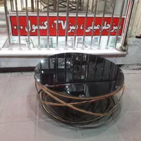 جلو مبلی میز عسلی جلومبلی سنگ شیشه مشکی وکیوم|مبلمان خانگی و میز عسلی|مشهد, شهرک رازی (شهرک غرب)|دیوار