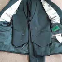 کت و شلوار مردانه مشکی سایز ۴۴ slim fit