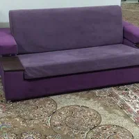 کاناپه تخت شو دونفره|مبلمان خانگی و میز عسلی|اصفهان, شاهزید|دیوار