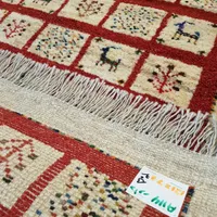 فرش دست‌باف گبه الوان شیراز فانتزی رنگ و پشم مرغوب|فرش|تهران, بازار|دیوار