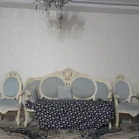 مبل فرهی ۵گل متوسط چوب راش۹نفره|مبلمان خانگی و میز عسلی|تهران, زهتابی|دیوار