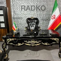 مبلمان اداری میز مدیریت کلاسیک شاهی ،شیری ا،قساط|مبلمان اداری|تهران, یافت آباد جنوبی|دیوار