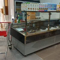 یخچال پرده هوا برزین قفسه هایپر دژ فروشگاهی تاو