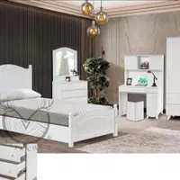 تخت و سرویس خواب تک نفره تمام چک