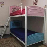 تخت دوطبقه تخت۲طبقه۳طبقه|تخت و سرویس خواب|قم, نیروگاه|دیوار