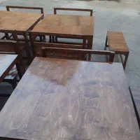 میز صندلی چوب نیمکت کافه قهوه خانه ای کد ۱۲۲|صندلی و نیمکت|تهران, امام حسین|دیوار