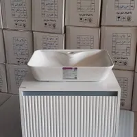 شوروم کابینت روشویی درب بامبو|لوازم سرویس بهداشتی|تهران, افسریه|دیوار