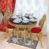 میز ناهارخوری خوری طرح برنزی|میز و صندلی غذاخوری|مشهد, طلاب|دیوار