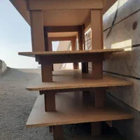 کفی تخت/زیر تختی/ کفی تخت خواب/زیرتختی چوبی/نشیمن|تخت و سرویس خواب|کرج, حصارک بالا|دیوار