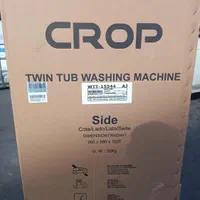 لباسشویی دو قلو پاکشوما 15/5 کیلو گارانتی دو ساله