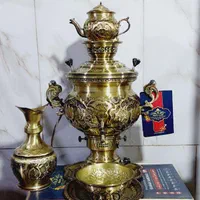 سماور مهسان/سماور ۸لیتری/سماور برنجی/سماور ورق۸دهم|سماور، چای‌ساز، قهوه‌ساز|مشهد, سیس‌آباد|دیوار