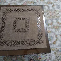 رومیزی مخمل هویه کاری شده