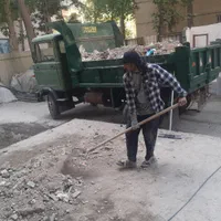 حمل نخاله ومصالح ساختمانی با خاور|خدمات حمل و نقل|کرج, حصارک بالا|دیوار