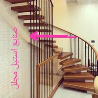 ساخت پله فلزی گرد  استیل.فولادتیم قوی