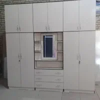 تولیدات صنایع چوب وکمد دیواری سیار|کتابخانه، شلف، قفسه‌های دیواری|اندیمشک, |دیوار