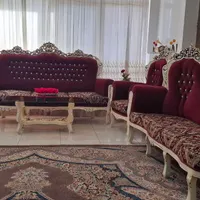 مبلمان سلطنتی مخصوص جهیزیه+میزناهارخوری|مبلمان خانگی و میز عسلی|خمینی‌شهر, |دیوار