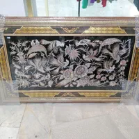 تابلو مس قلم زنی و خاتم صلیبی اصفهان  (عمده و تک)|تابلو، نقاشی، عکس|تهران, جنت‌آباد مرکزی|دیوار