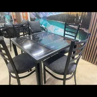 مبلمان باغ و ویلایی میزو صندلی رستورانی کافه تاب