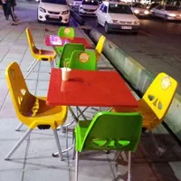 میز و صندلی پلاستیکی غذاخوری فست فود (کارخانه)|میز و صندلی غذاخوری|تهران, توحید|دیوار