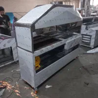 استیل نگیر منقل ذغالی جیگرکی باربیکیو میز کار