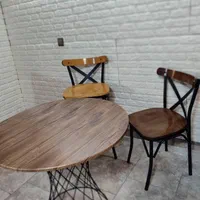 صندلی‌ رستوران رستورانی کافه عربی چوب فلزی|کافی‌شاپ و رستوران|تهران, طرشت|دیوار