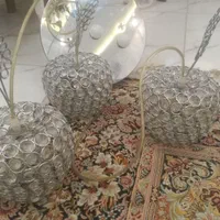 لوستر مدرن کریستالی سه شعله smd مدل سیب APELL|لوستر و چراغ آویز|مشهد, توس (بلوار توس)|دیوار