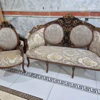 مبل سلطنتی ۹نفره تمام چوب راش مبلمان شاهان|مبلمان خانگی و میز عسلی|تبریز, |دیوار