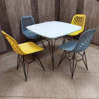میزوصندلی غذاخوری طرح دار