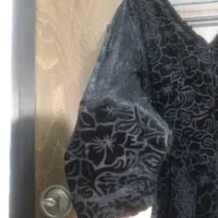 لباس مجلسی مخمل مشکی و سورمه ای|لباس|تهران, افسریه|دیوار