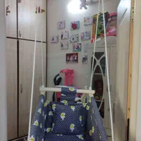 تاب گهواره ای بانوج کودک ۴ چوب ریلکسی راحت سیسمونی|اسباب‌بازی بچه|مشهد, عبادی|دیوار