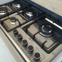 گاز استیل پنج شعله پلوپز کنار مدل ۰۰۱۶ چکی