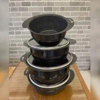 سرویس قابلمه ۸ پارچه فیلون چدن دسته پروانه ای|ظروف پخت‌وپز|تهران, افسریه جنوبی|دیوار