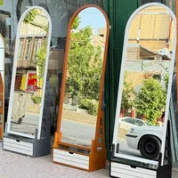 آینه و باکس قدی ام‌دی‌اف سوپر براق 65×200|آینه|سنندج, |دیوار
