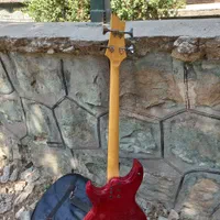 گیتار بیس شکتر schecter sgr red guitar bass|گیتار، بیس، امپلیفایر|تهران, پونک|دیوار