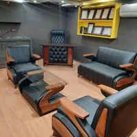 مبل اداری نیم ست مدل امپراطور|مبلمان اداری|بندر انزلی, لیچارگی حسن رود|دیوار