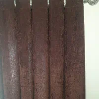 ۲عدد والان مخمل  کنارپرده  پانچ شده درحدنوهست|پرده، رانر، رومیزی|بندر انزلی, نوغان|دیوار